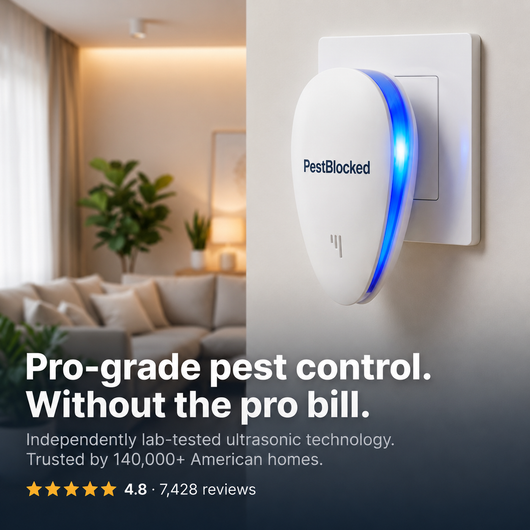PestBlocked™ Ultrasonic Pest Repeller - Banish Pests For Good