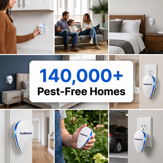 PestBlocked™ Ultrasonic Pest Repeller - Banish Pests For Good