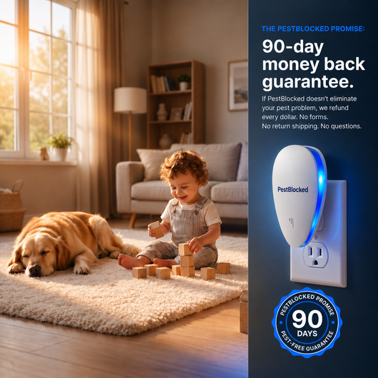 PestBlocked™ Ultrasonic Pest Repeller - Banish Pests For Good